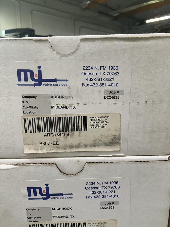 Ariel DIS VLV,148CT, MTX PN: B-3077-EE