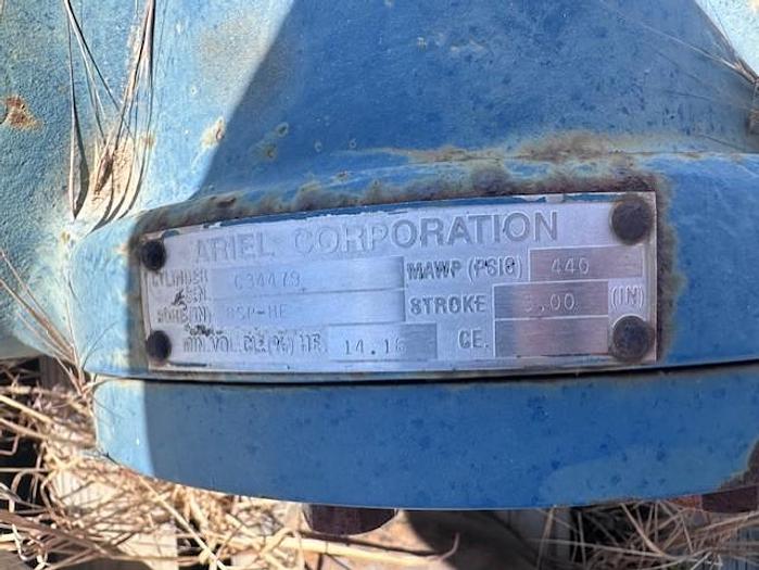 Used Ariel 8” x 4.125” Tandem SP Cylinder SN C-34479 C-34480