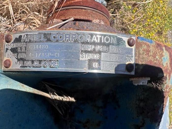 Used Ariel 8” x 4.125” Tandem SP Cylinder SN C-34479 C-34480