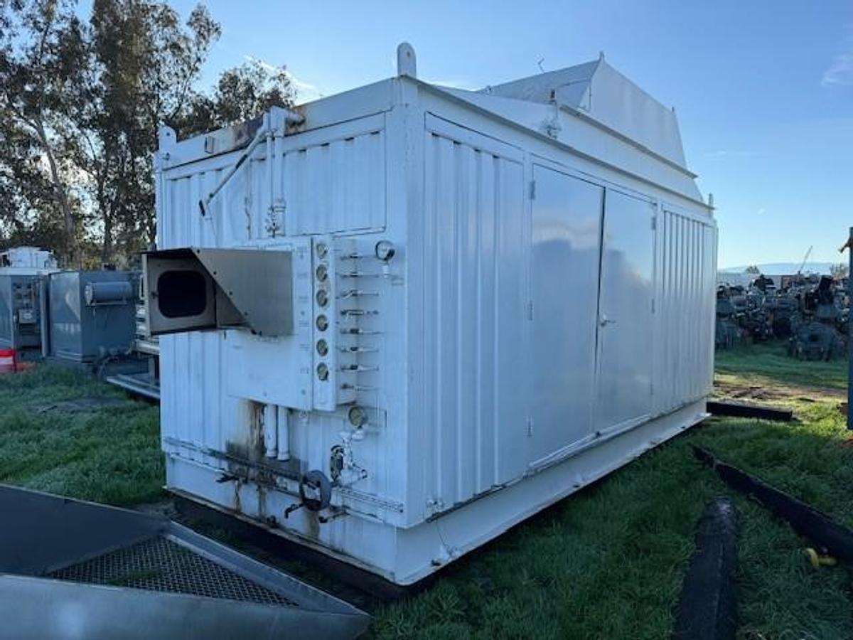 Used 600 HP / Ariel JGA-4 SN F-21749 Four Stage CNG Compressor Package Size 6.125” x 4.125” x 3.375” x 3.375” x 1.75” x 1.75” with ACE E721 Cooler