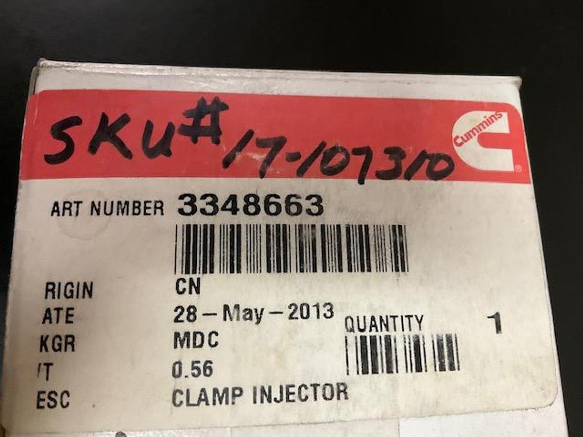 Cummins Clamp Injector PN 3348663