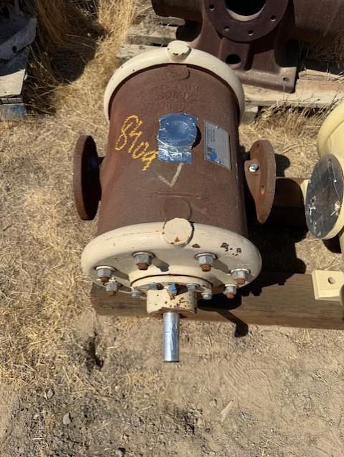 Used HyBon Rotary Vane Compressor model 200W SN 4512