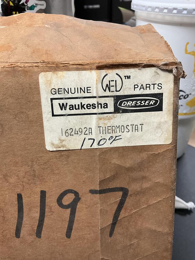 Waukesha Thermostat PN PN: 162492