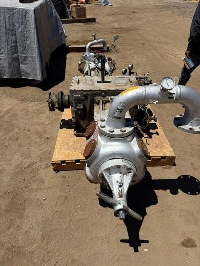 Used Ariel JGW-2 Compressor Frame SN F-6153 with 7.125” x 6” x 3.875” Cylinders 