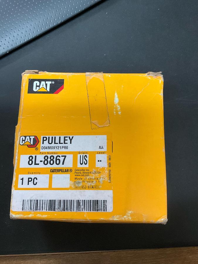 CAT 3 Groove Alternator Pulley PN: 8L-8867