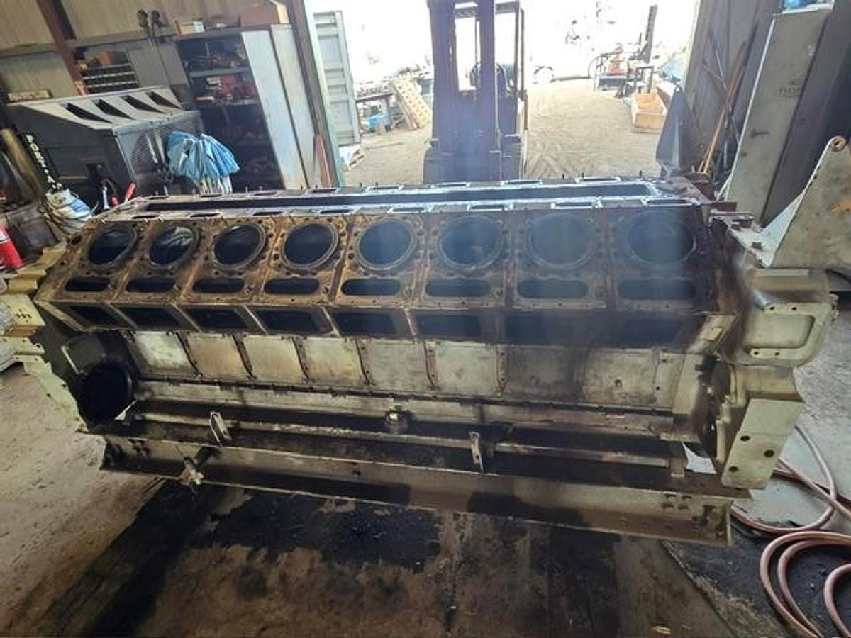 Used CAT 3516 BLOCK ONLY Short Pan SN: 3RC00890