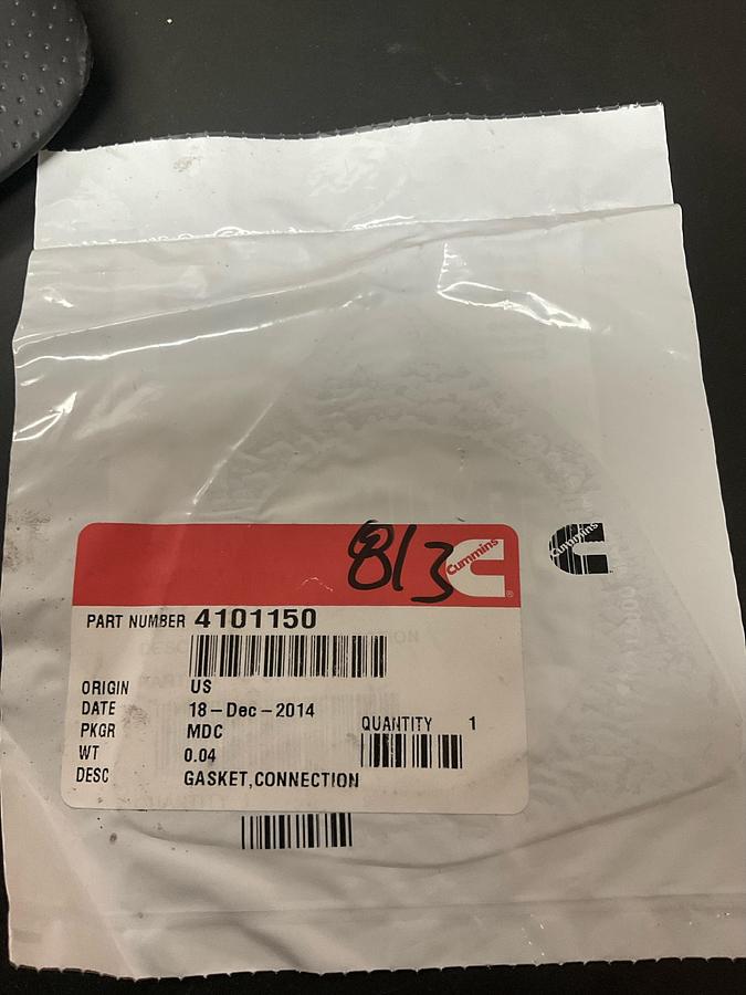 CUMMINS Connection Gasket PN: 4101150