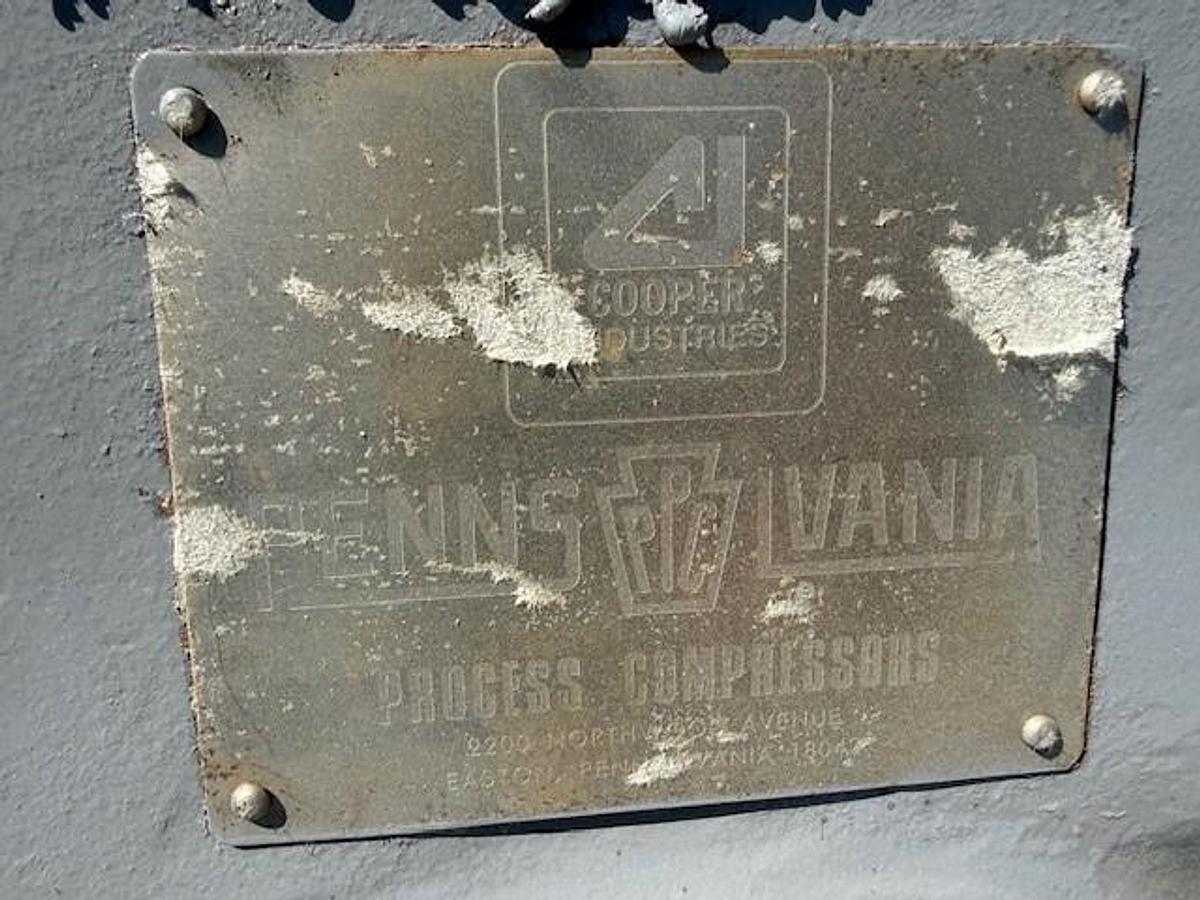 Used Cooper Pennsylvania HOF-2 7” Stroke Compressor Frame SN 20835