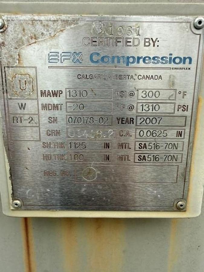 Used Waukesha L7044GSI ESM S/N C-16954/1 / Ariel JGD-4-2 Stage S/N F-28954 Size 13.625" x 13.625" x 7.875" x 7.875"