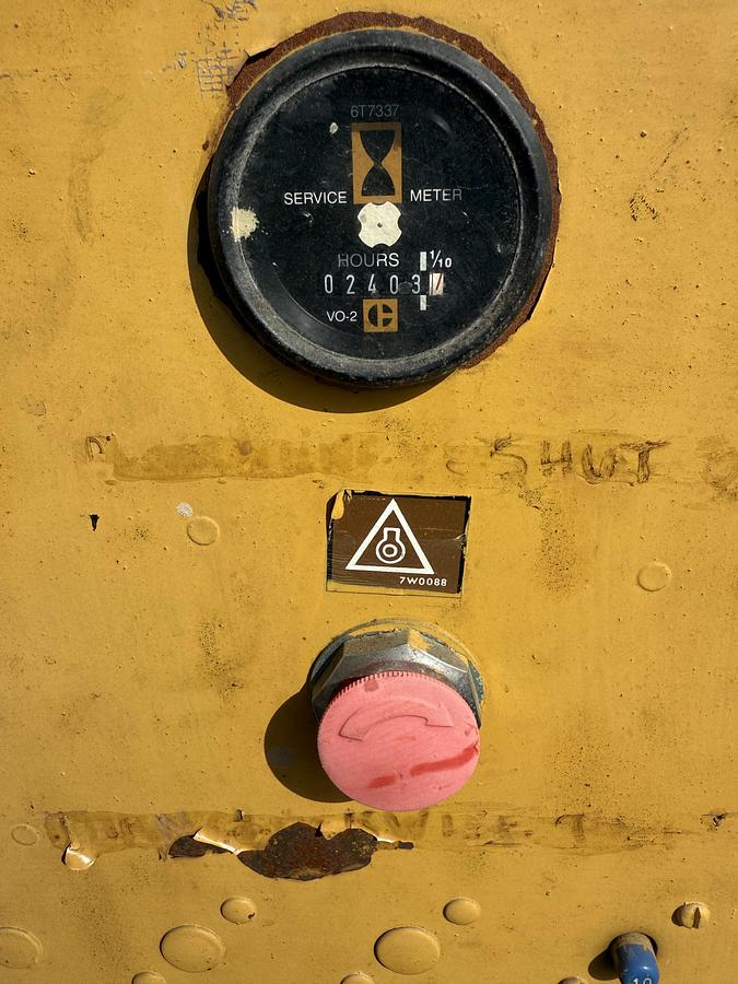 Used Caterpillar G3408TA Engine SN 6NB00596