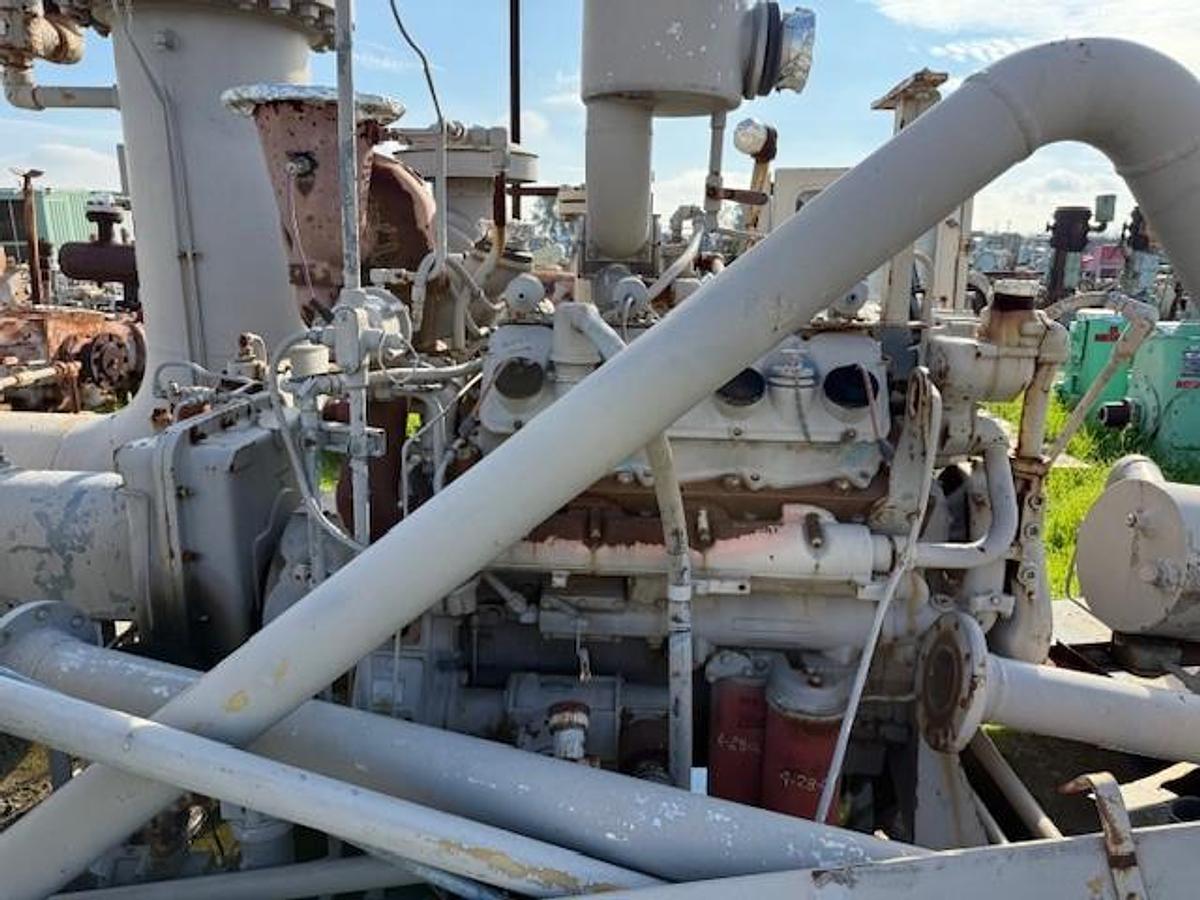 Used Cat Model G3408TA/ Frick Model TDSH233L With Cooler