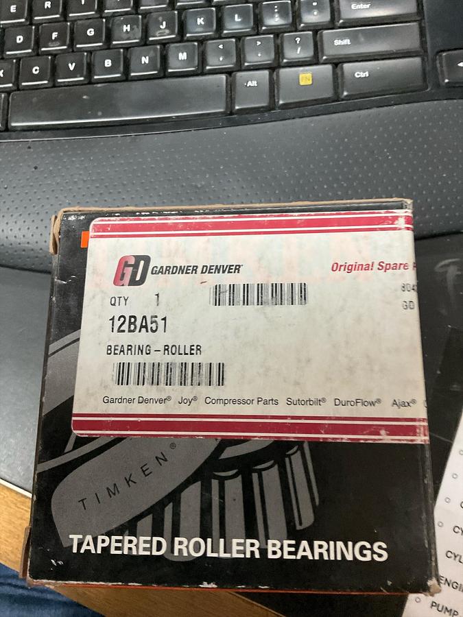 Timken Roller Bearing PN: 12BA51