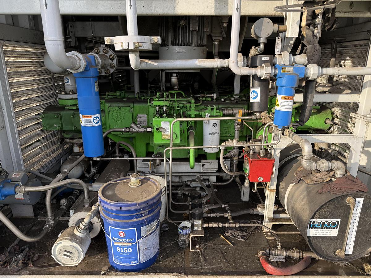 Used 400 HP / Gemini H304 Four Stage CNG Compressor Size 9" x 5" x 3" x 3" x 1.5" x 1.5" SN HSR-006550