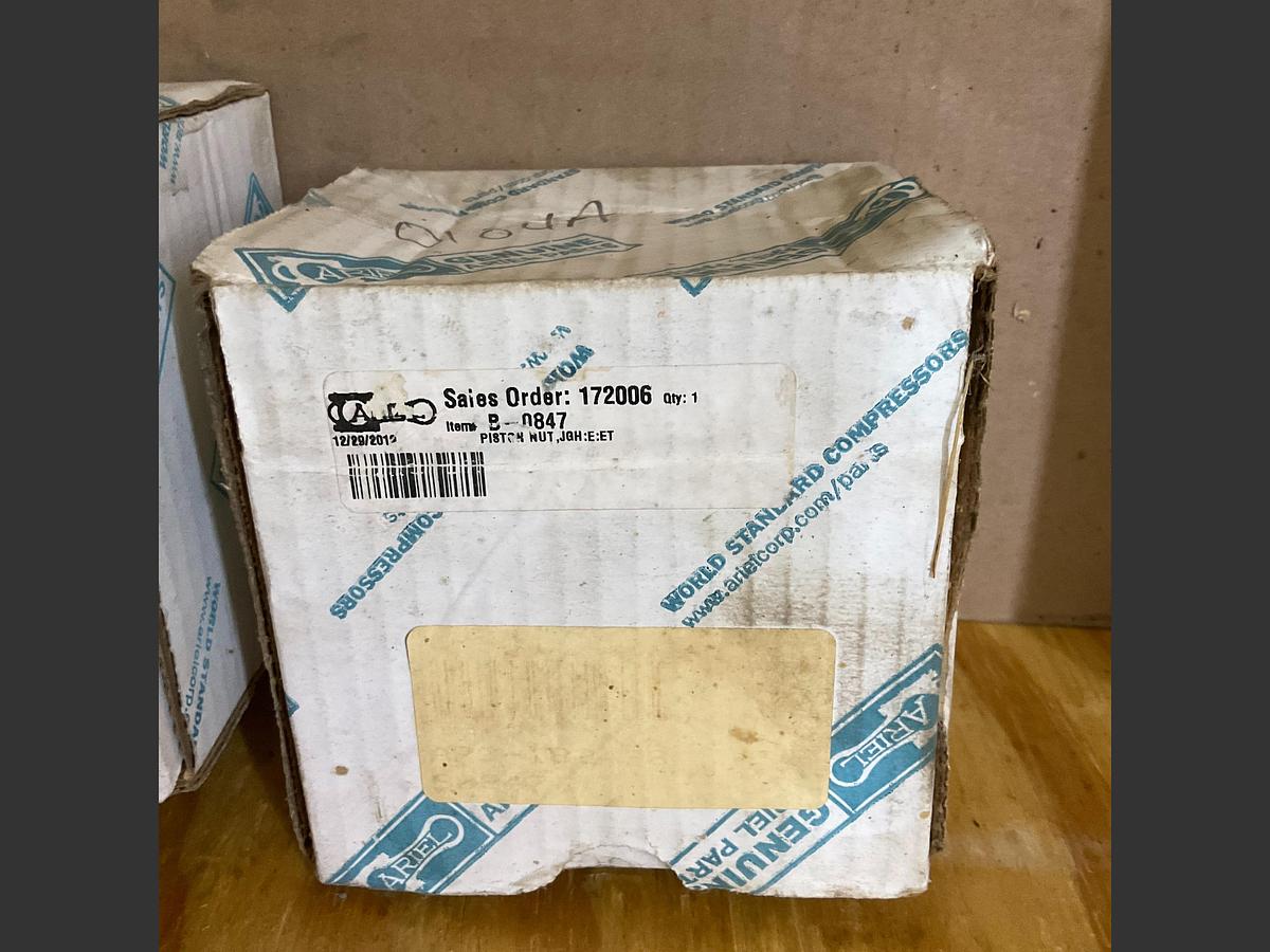 Ariel PISTON NUT,JGH:E:ET PN: B-0847