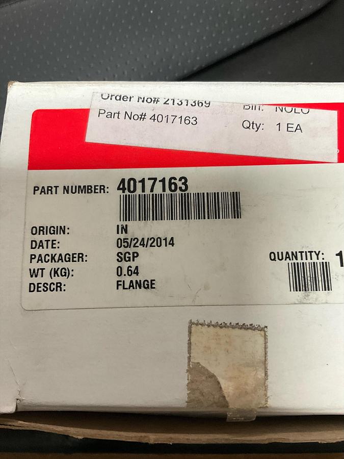 Cummins Flange PN: 4017163