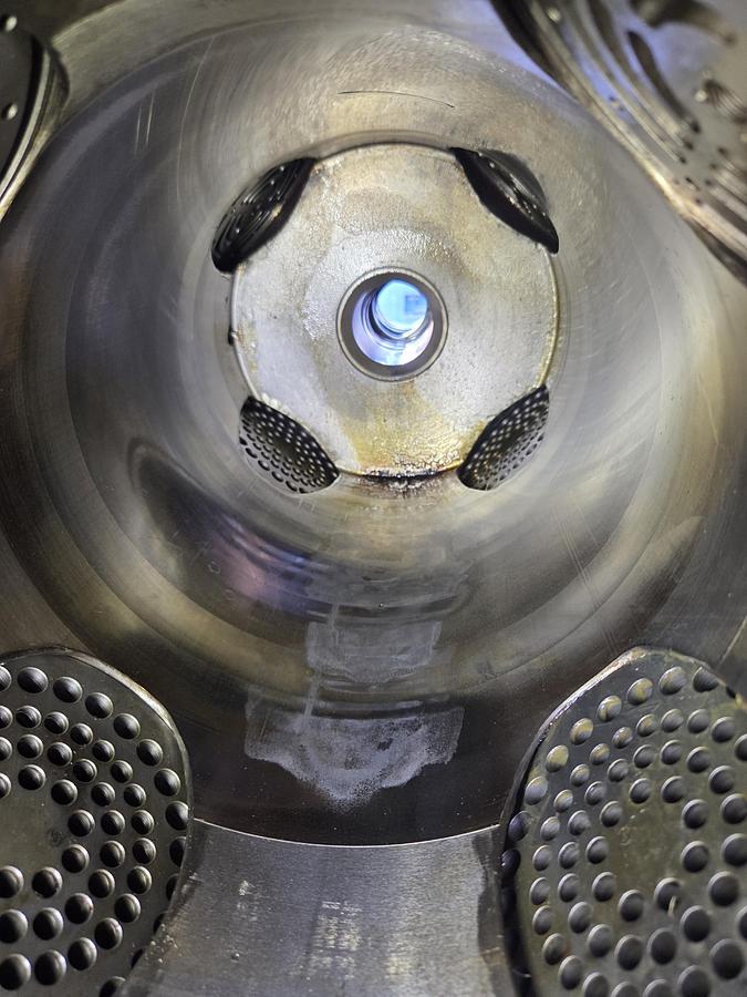 Used White Superior 9.5" x 6" Stroke 628CM 1100# Cylinder SN: 336393