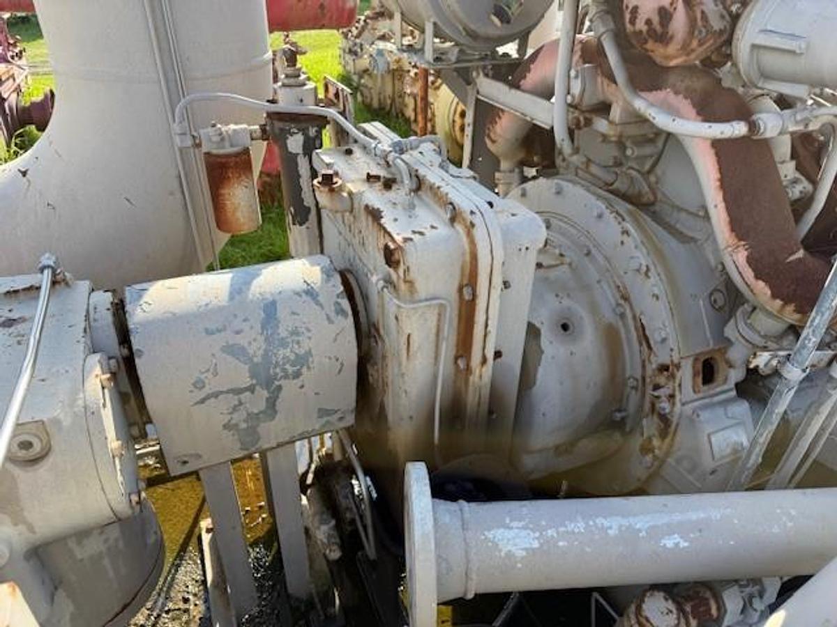 Used Cat Model G3408TA/ Frick Model TDSH233L With Cooler