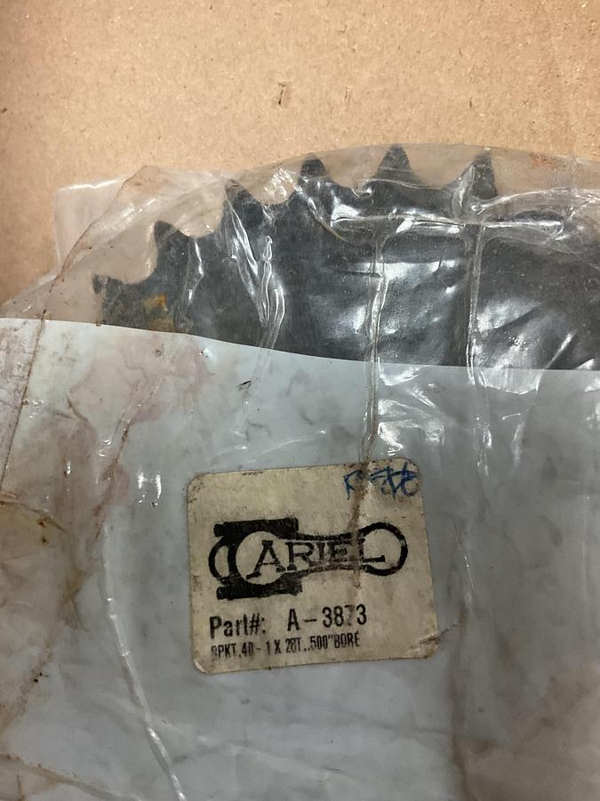 Used Ariel SPKT,40-1 X 28T, 0.502 BORE PN: A-3873