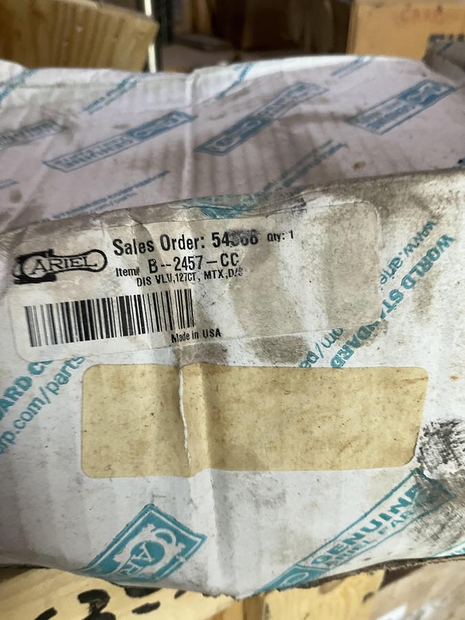 Ariel Discharge Valve 127CT MTX PN: B-2457-CC