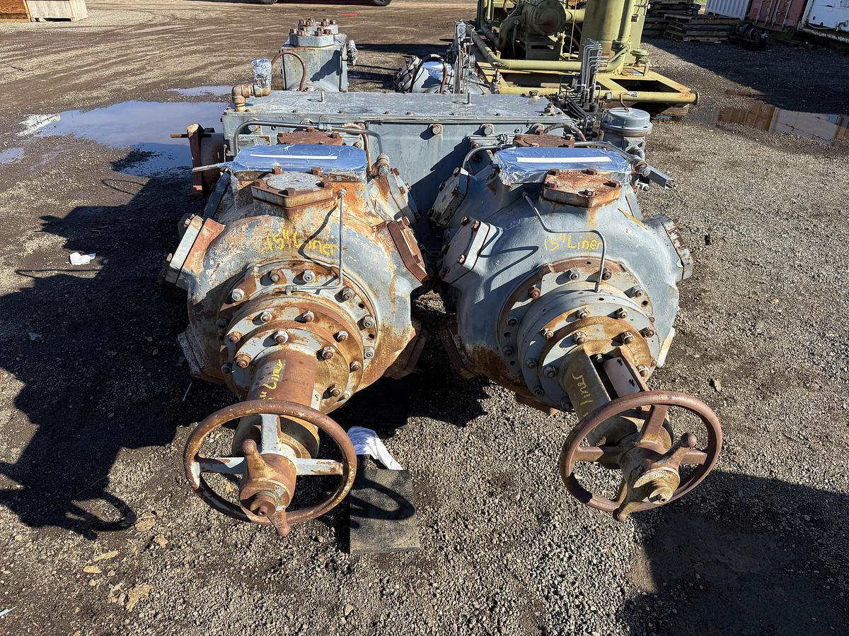 Used White Superior MW-64 Compressor Frame SN 312850