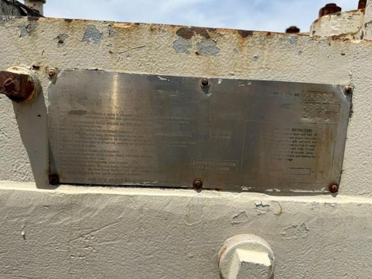 Used 300 HP GASO 5885 Pump Size 2.75” x 5” SN 46639