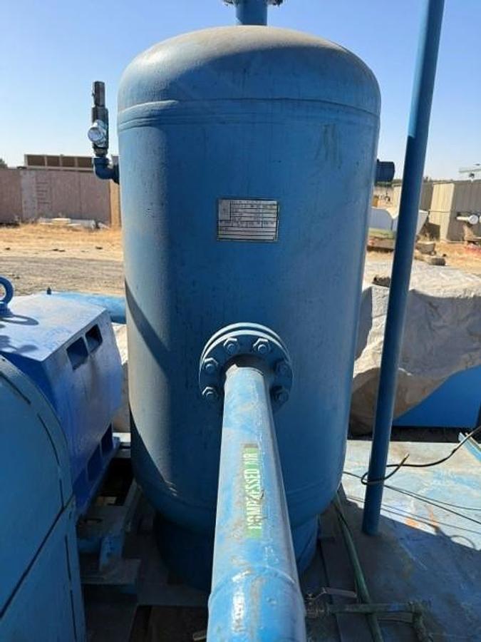 Used 300 HP / Bellis and Morcom WH28N-H3 Air Compressor SN 7779