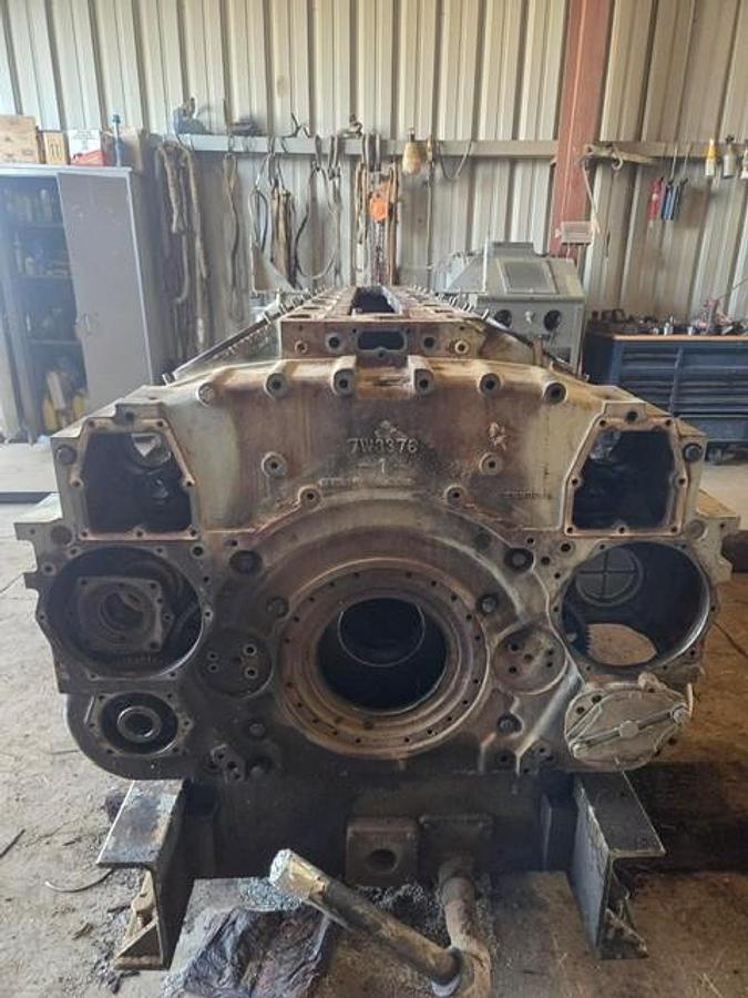 Used CAT 3516 BLOCK ONLY Short Pan SN: 3RC00890