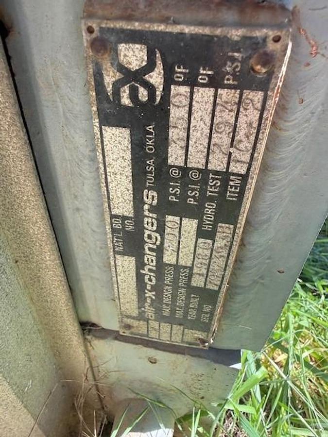 Used Air X Changer 36VVS Four Stage SS Cooler SN 795239-B