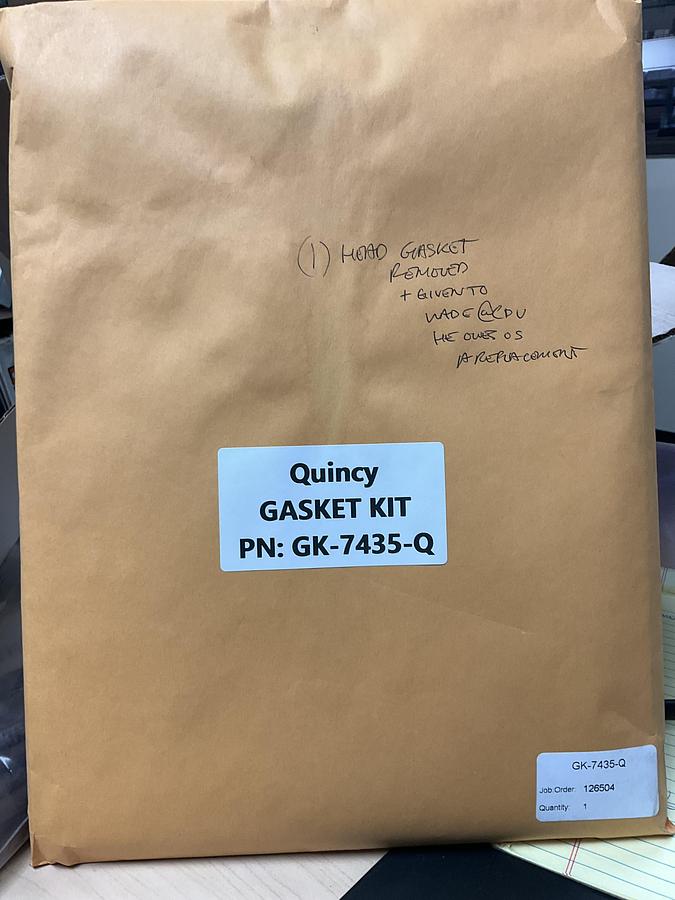  Quincy Gasket Kit PN: GK-7435-Q