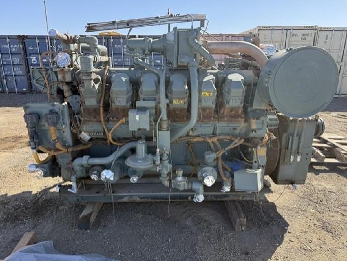 Used CAT G3512LE A3 Engine SN WPR00130