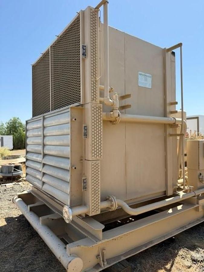 Used 350 HP / Ariel JGJ-2 Two Stage Compressor Package Size 15.25" x 8.375" with 81AVI Cooler SN F-17062