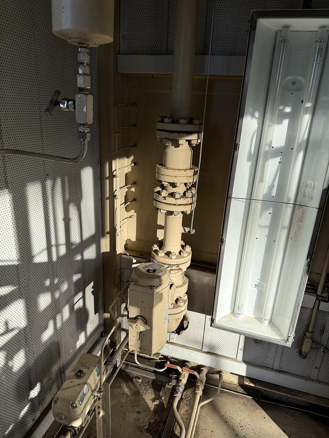 Used 600 HP / Ariel JGA-4 SN F-21749 Four Stage CNG Compressor Package Size 6.125” x 4.125” x 3.375” x 3.375” x 1.75” x 1.75” with ACE E721 Cooler