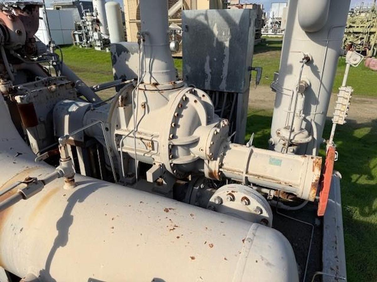 Used Cat Model G3408TA/ Frick Model TDSH233L With Cooler