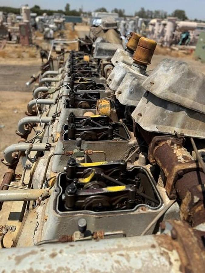 Used CAT G3608 A3 Engine SN 4WF00024