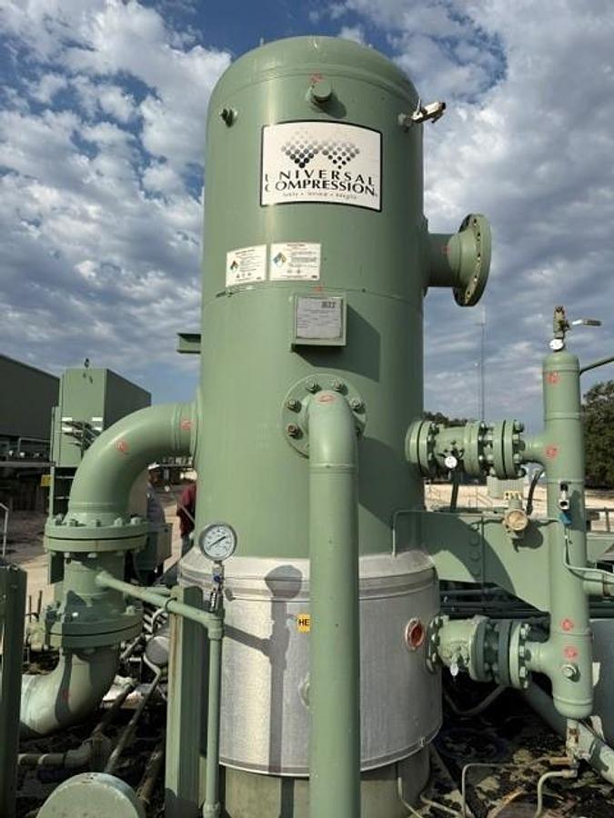 Used CAT G3606 / JGC/D-4 Two Stage Skid with 132F2 Engine Drive Cooler