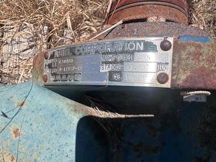Used Ariel 8” x 4.125” Tandem SP Cylinder SN C-34479 C-34480