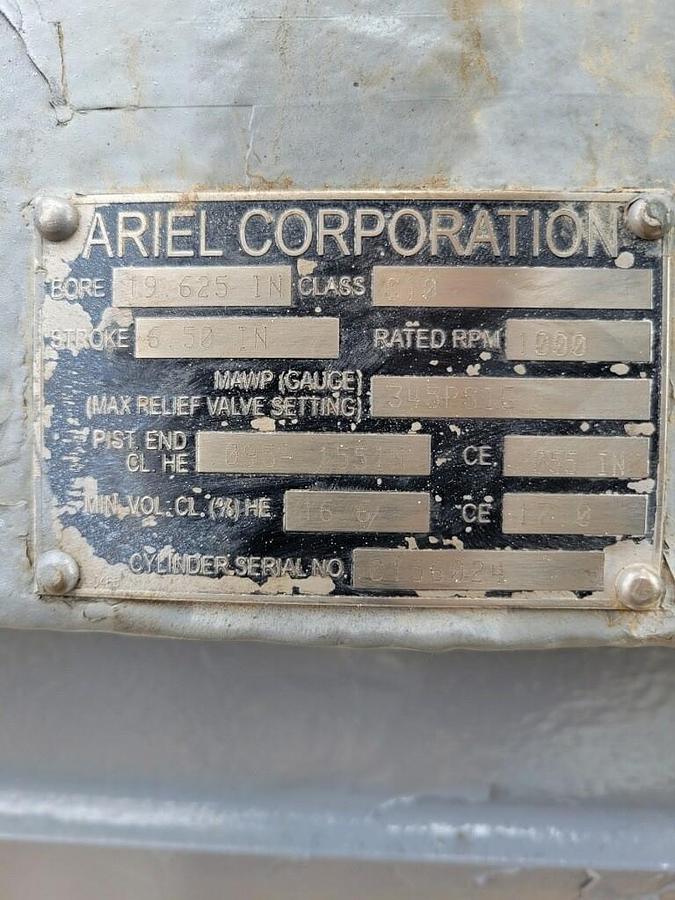 Used Ariel 19.625" C10 345# Cylinder SN C-156024
