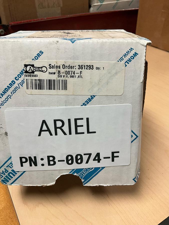 ARIEL DIS VLV, 98R1 ,STL PN: B-0074-F 