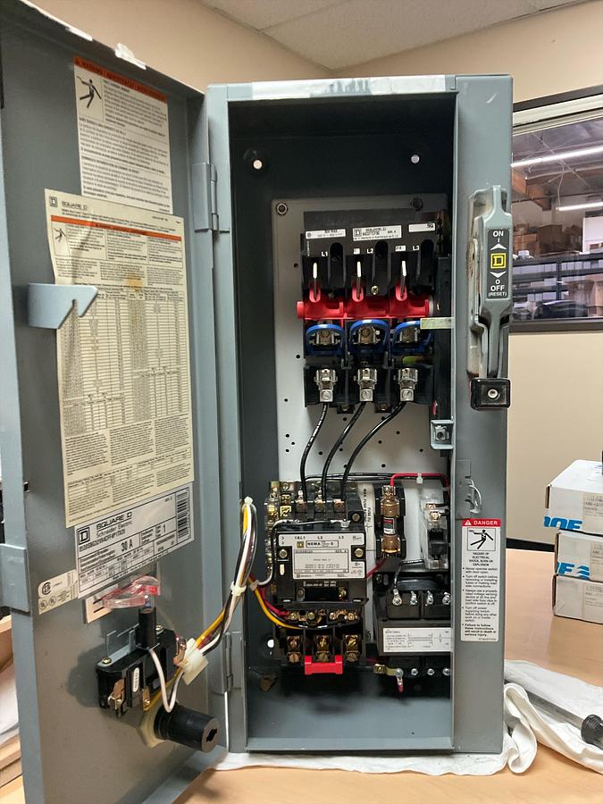 Square D SCHNEIDER ELECTRIC 30AMPA TYPE 1 PN: 8538SBG32V84CFF4P1TX20