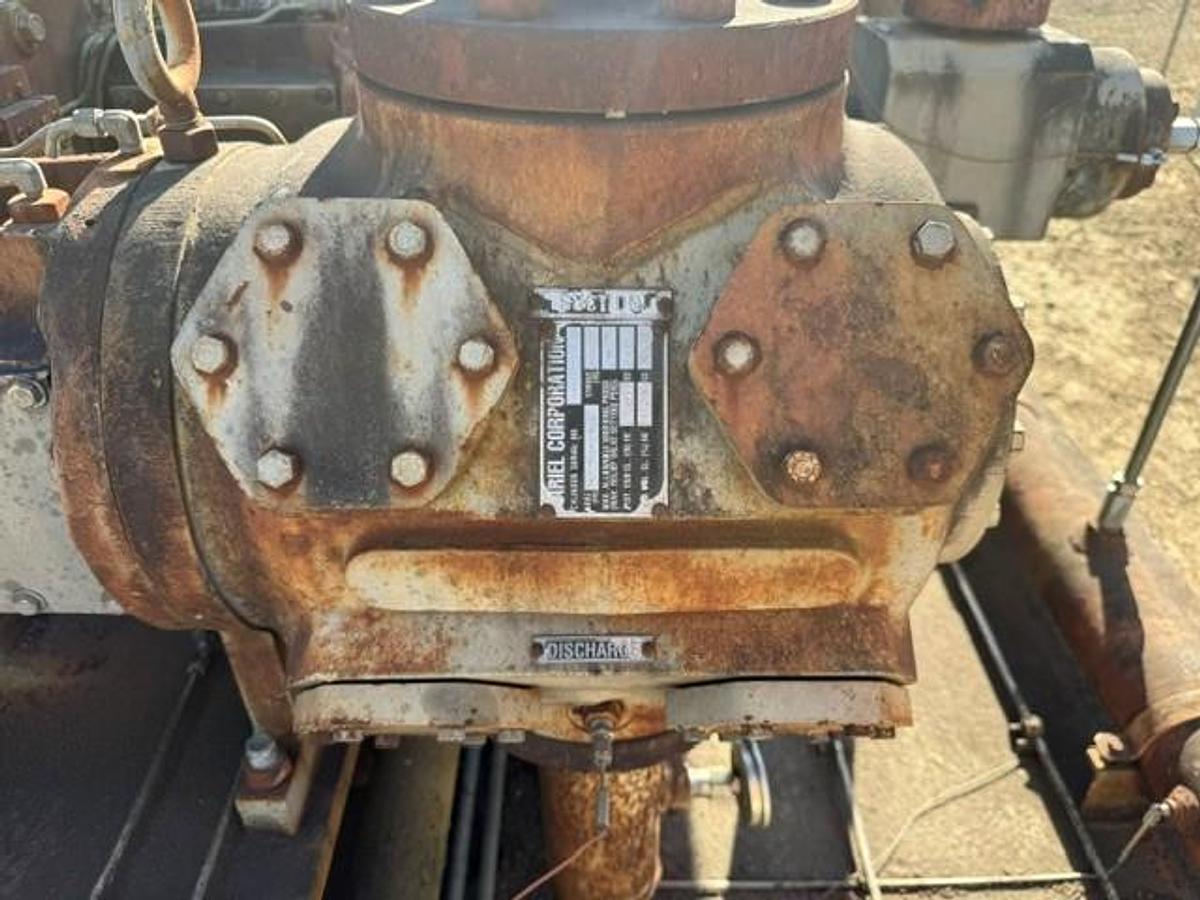 Used CAT G3406TA / Ariel JGA-4 Five Stage High Pressure Compressor Package Size 11” x 6.125” x 3.625” x 3” x 1.5” SN F-10097