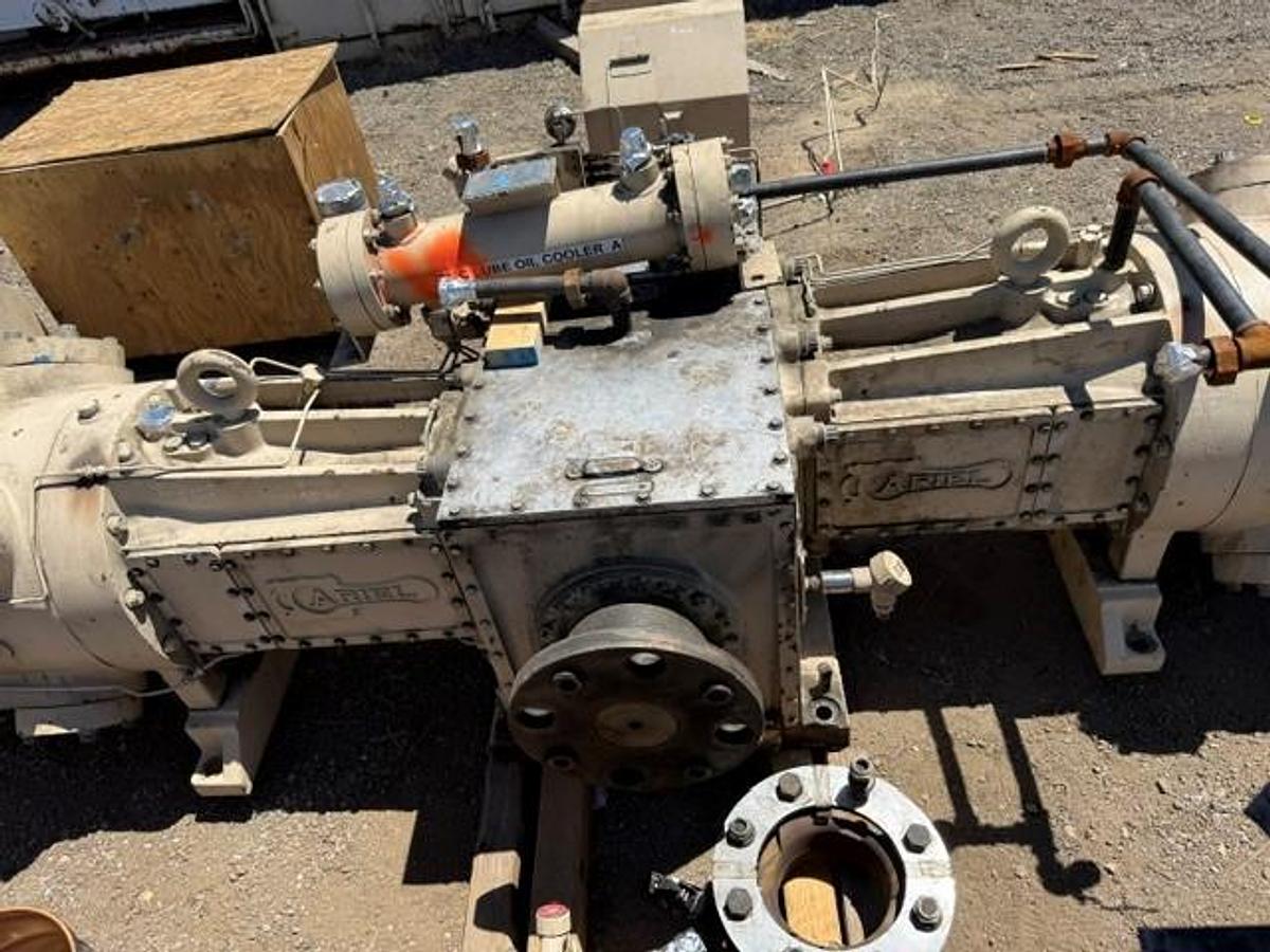 Used Ariel JGT-2 Compressor Frame SN F-29828 with (2) 8.375” JGT 1895 # Cylinders 