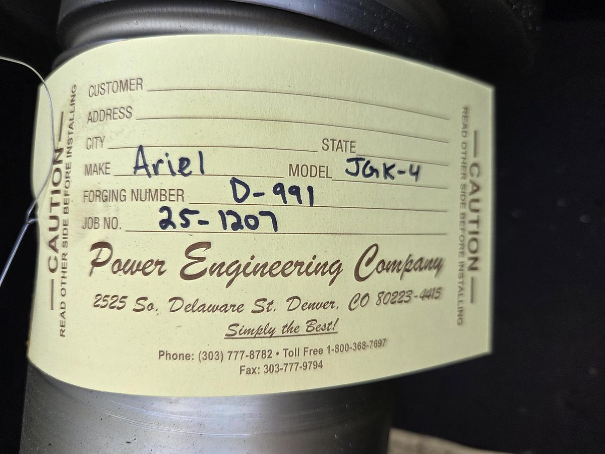 Rebuilt Ariel JGK-4 Crankshaft PN D-0991 rebuilt by Power Engineering 