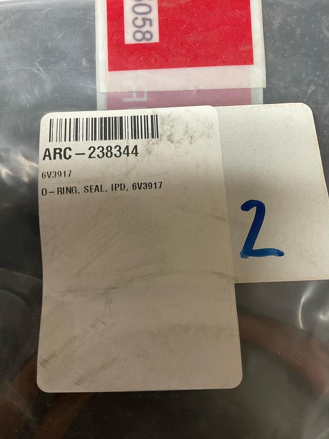 IPD O-RING SEAL PN: 6V3917 