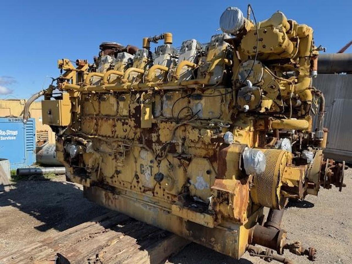 Used CAT G3606LE A3 Engine SN 3XF00100