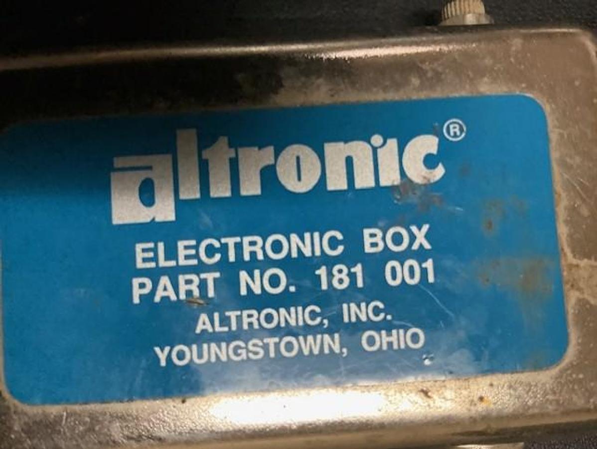 Used Altronic Electronic Box PN 181-001