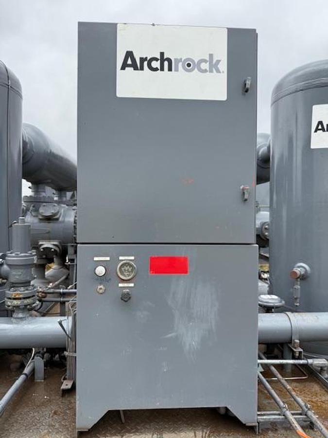 Used Waukesha L7042GSI / Ariel JGK-4 Two Stage Compressor Package SN F-13668 Size 9.125" x 9.125" x 6.25" x 6.25"  with 156FI Cooler