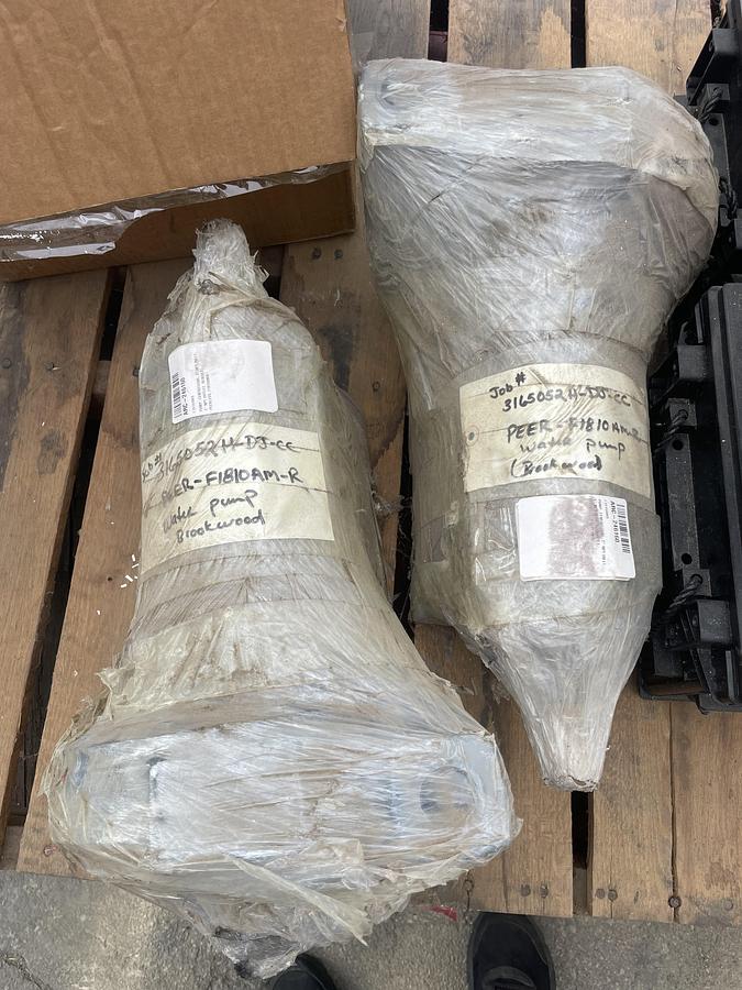 Refurbished Brookwood Centrifugal Water Pump, 2” inlet 1” outlet, peerless PN: F1810AMR 