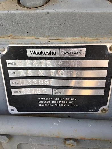 Used Waukesha H2475GU Engine SN 52462