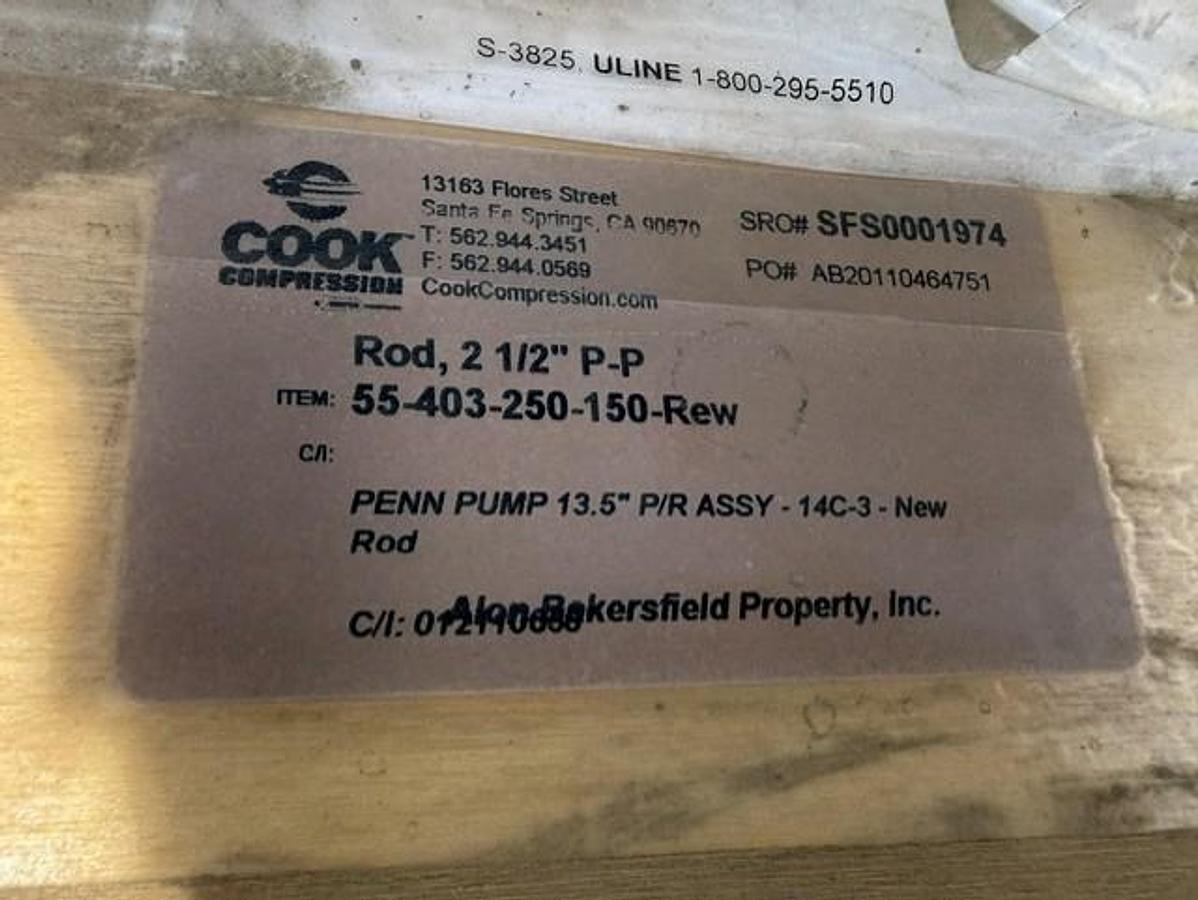 Used Pennsylvania 13.5” Piston and Rod Assembly 14C-