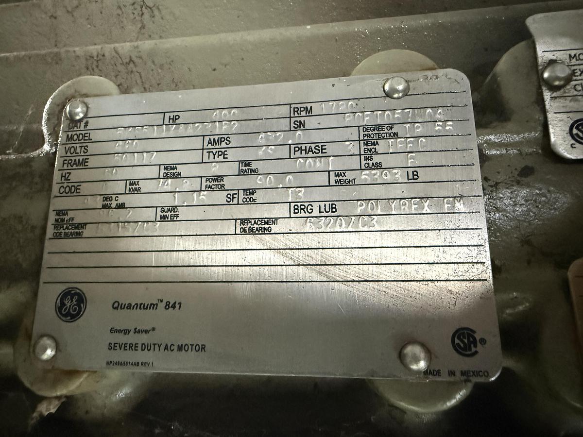 Used 400 HP / Gemini H304 Four Stage CNG Compressor Size 9" x 5" x 3" x 3" x 1.5" x 1.5" SN HSR-006550